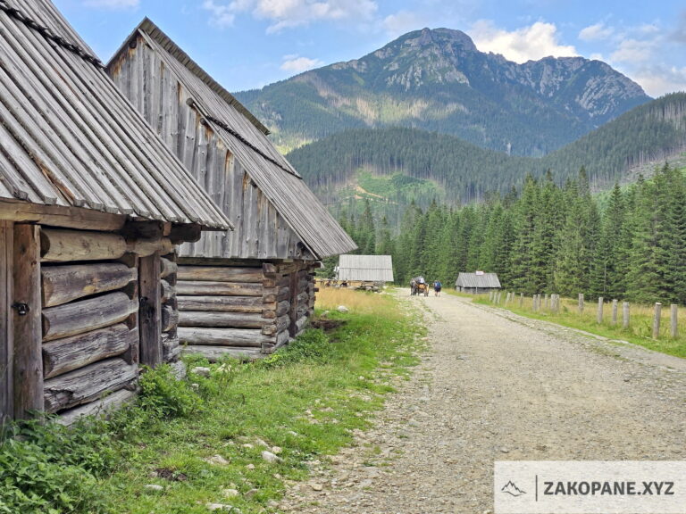 szałasy przy szlaku